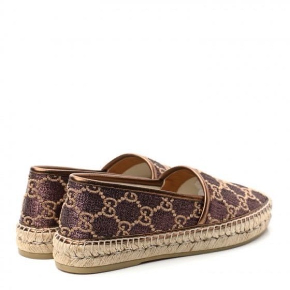 GUCCI BRONZE ESPADRILLE - Picture 4 of 5